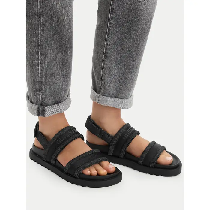 Guess Jeans Sandali EO-GJ2122 Nero