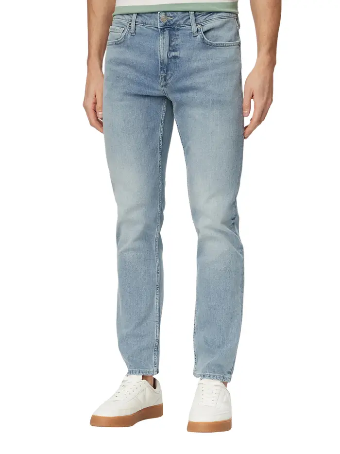 jeans slim guess finnley da uomo - denim