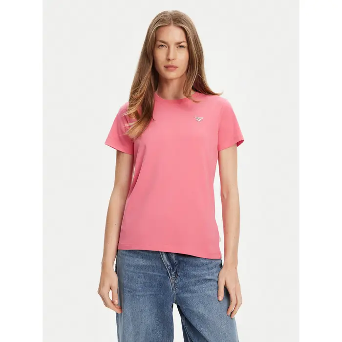 T-shirt W4YI10 J1314 Rosa Regular Fit