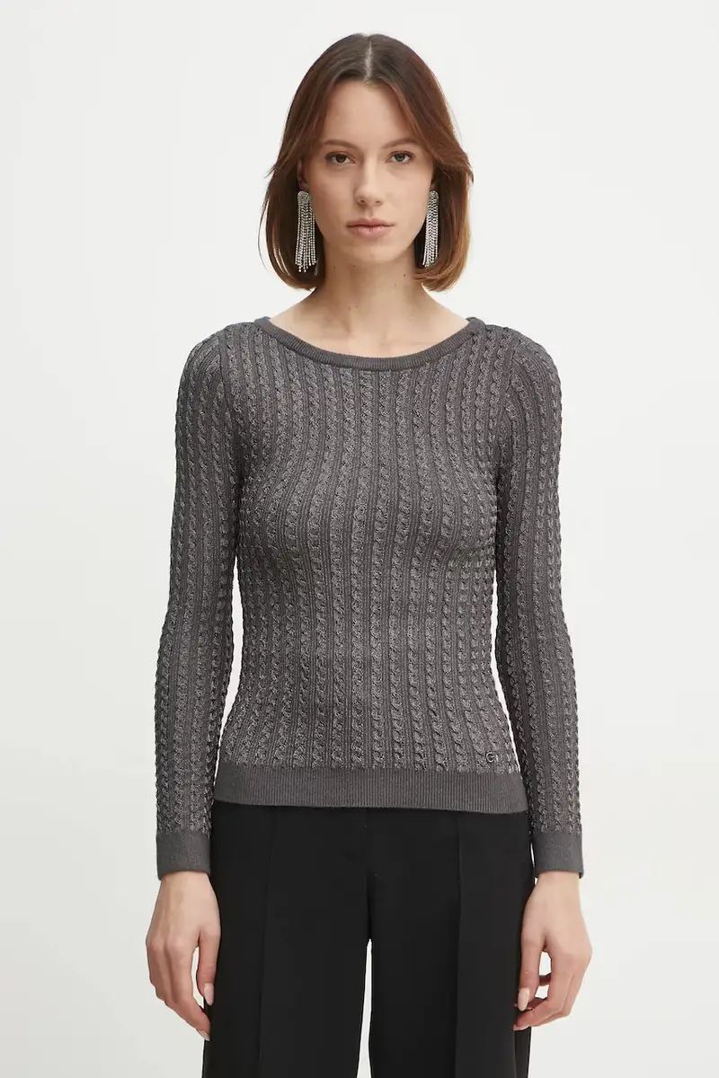 Guess maglione JOSIE donna colore grigio W5RR04 Z3KT0