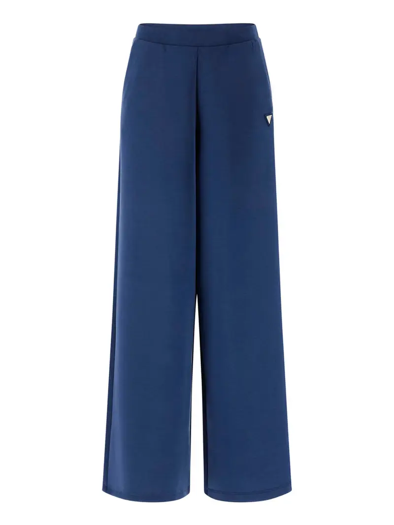 guess pantalone tuta olympe da donna - blu