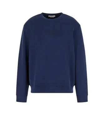 Guess per uomo M6RQ42KAYM2 Maglia da sub blu, Casual, Modal