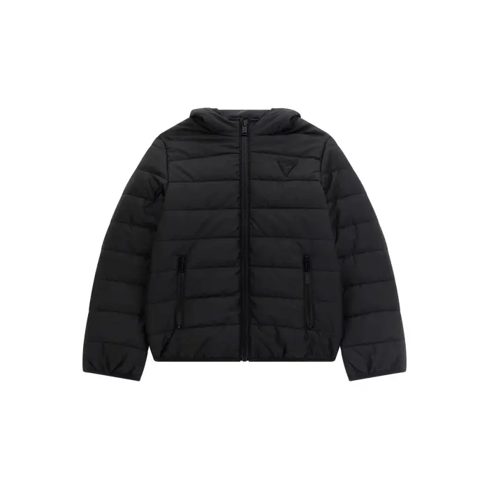 Piumino per bambini Guess Hooded Padded Puffer Noir