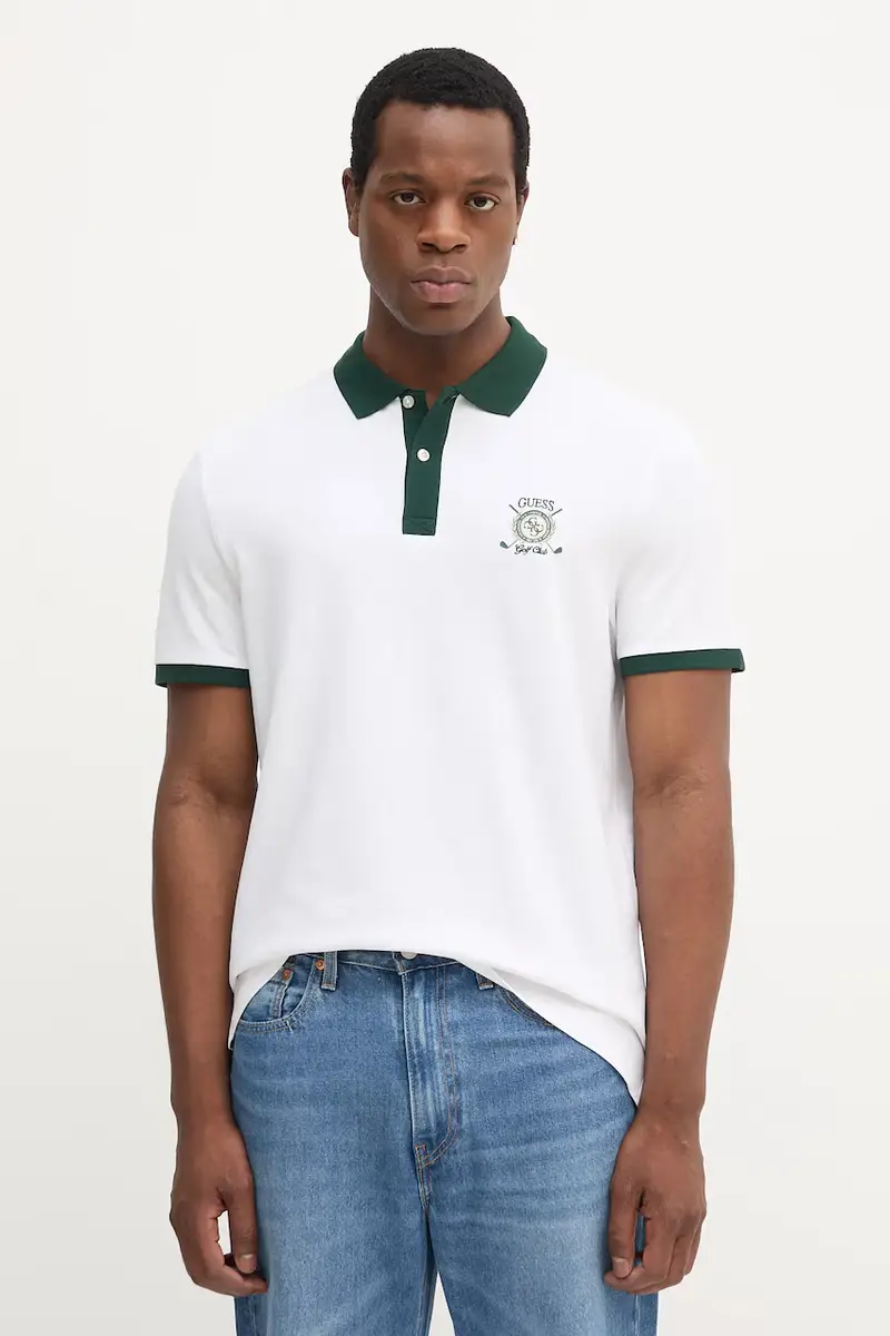 Guess Polo Uomo Bianco 2519979