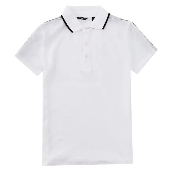 Polo per bambini Guess Blanc