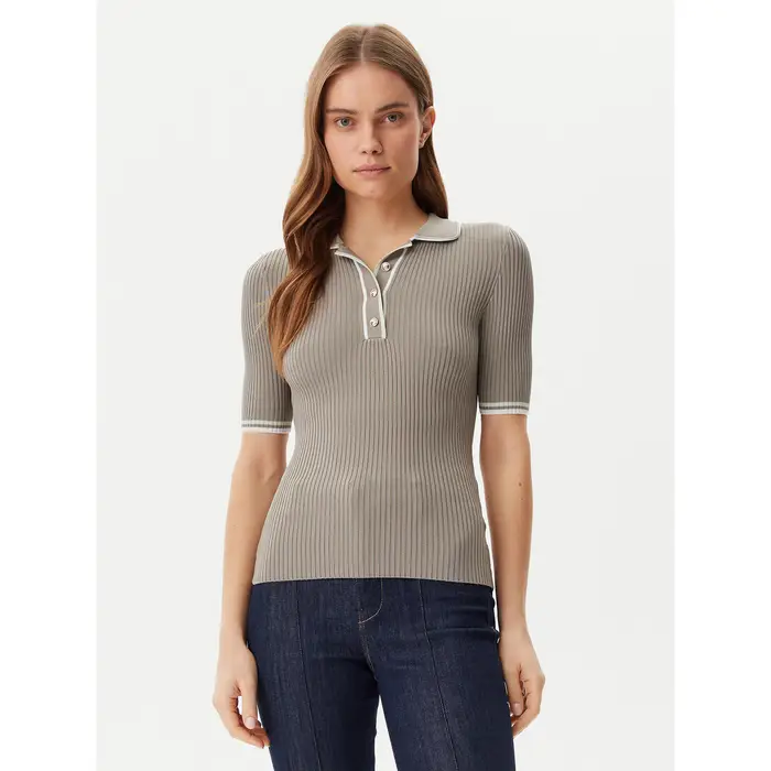 Polo W5GR37 Z3L10 Verde Regular Fit