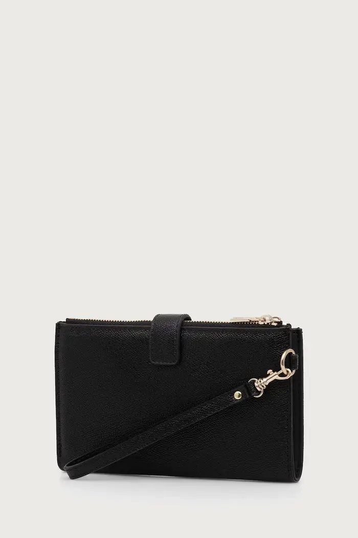 portafoglio da donna in similpelle AMORETTE Nero