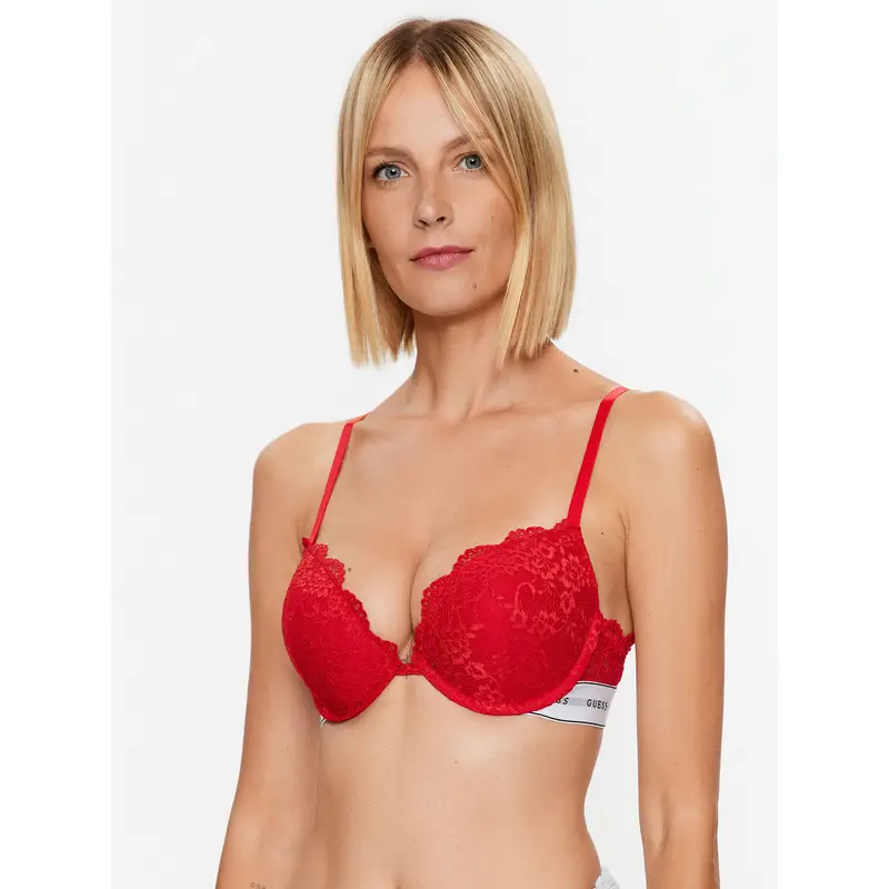 Guess Reggiseno con ferretto Belle O3RC18 KBBT0 Rosso