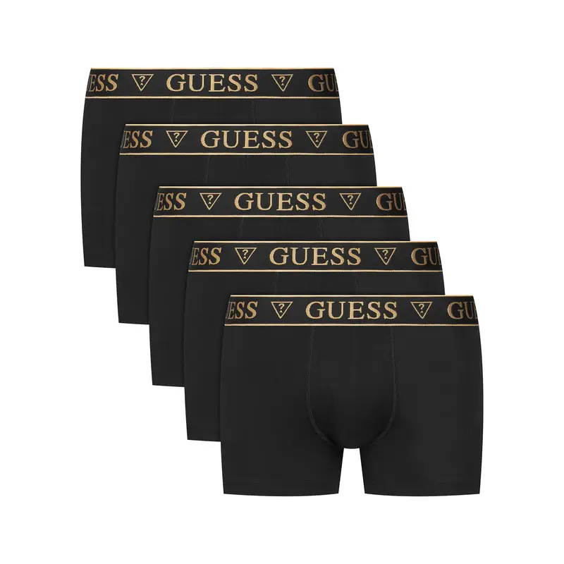 Guess Set di 5 boxer U5BG64 KCD31 Nero