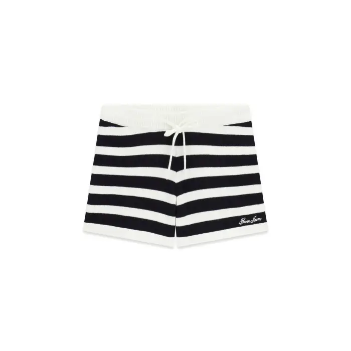 Shorts Guess striped Noir