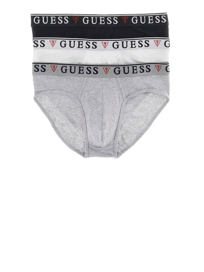 slip guess 3 pack da uomo - multicolore