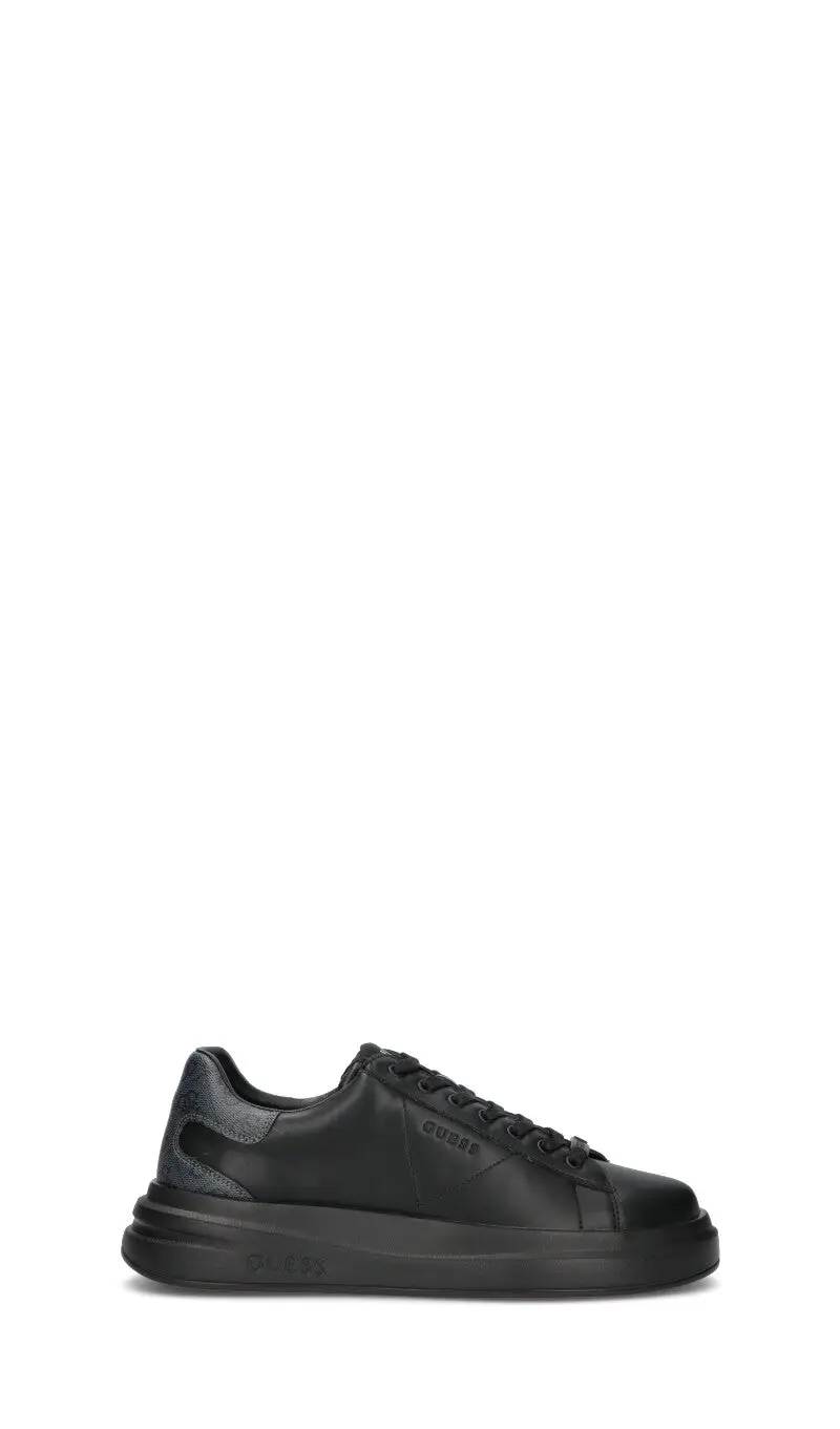 GUESS Sneaker uomo nera in pelle Vario