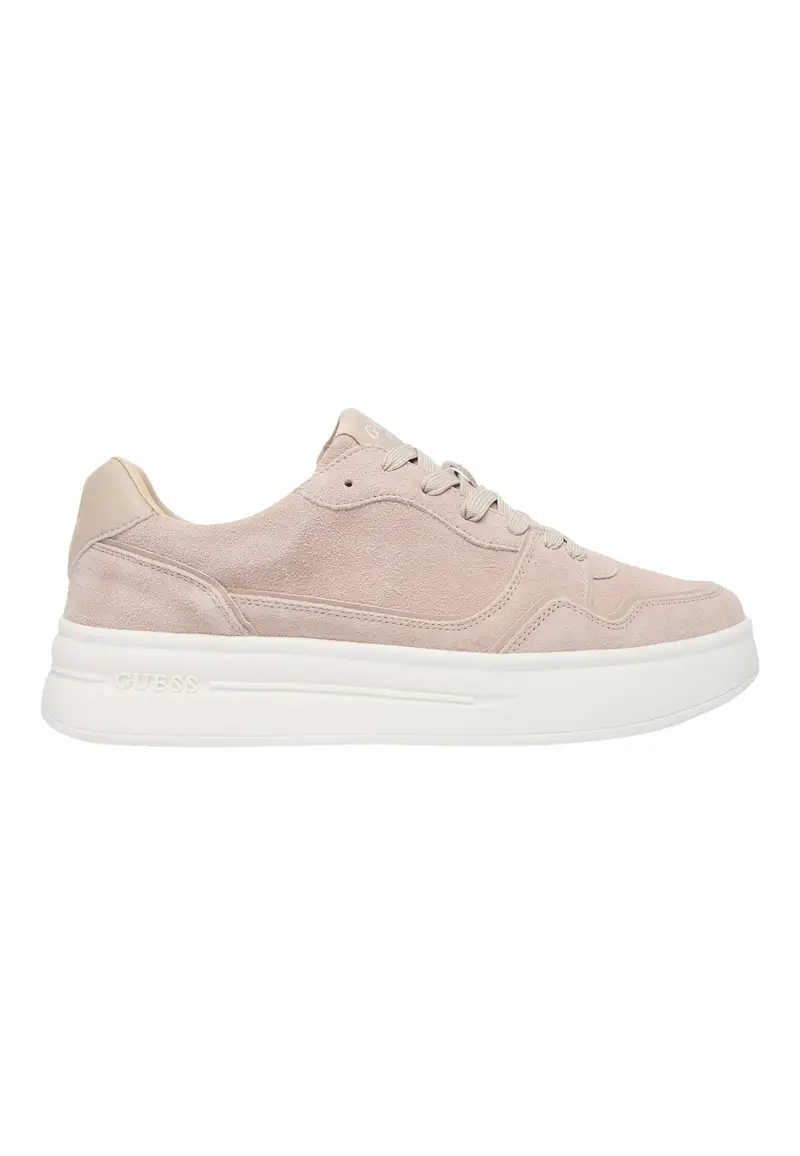 Guess Sneaker Winno misto pelle scamosciata Uomo BEIGE