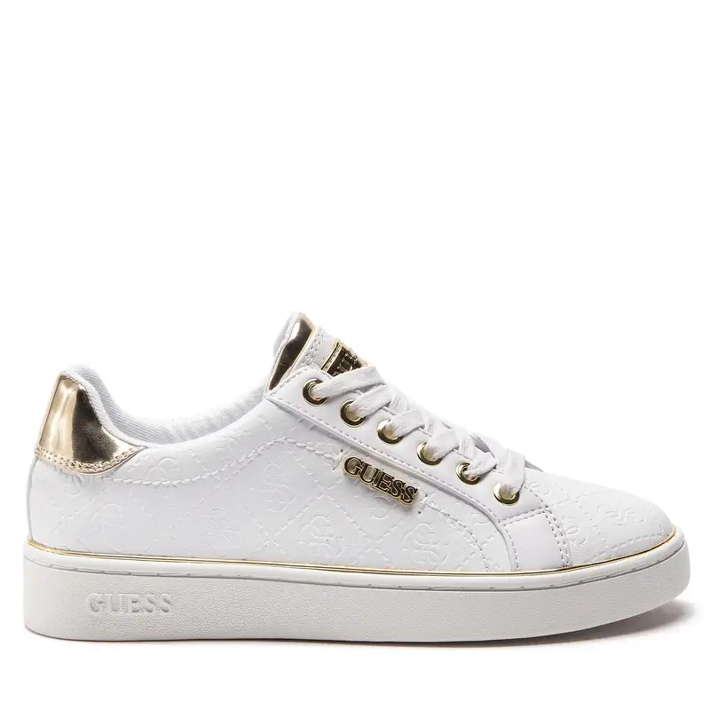Guess Sneakers Beckie/Active Lady/Leather Lik FL5BEK FAL12 Bianco
