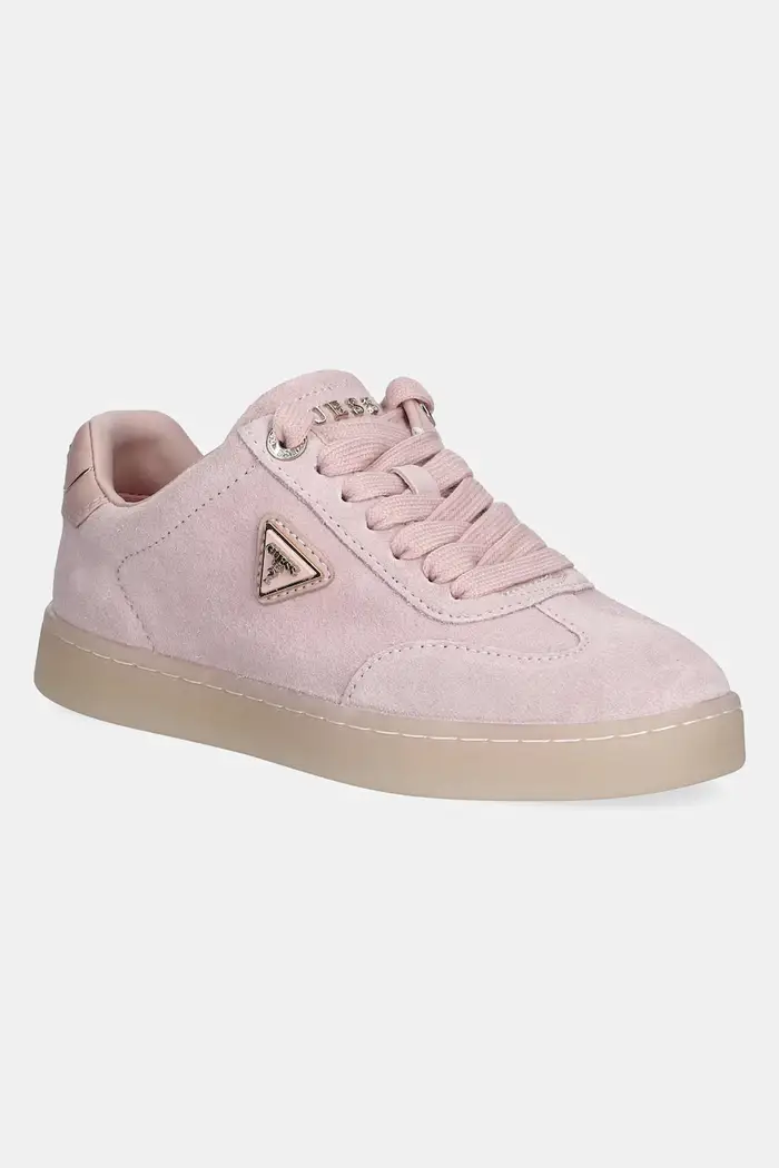 sneakers in camoscio JAZLIE Rosa