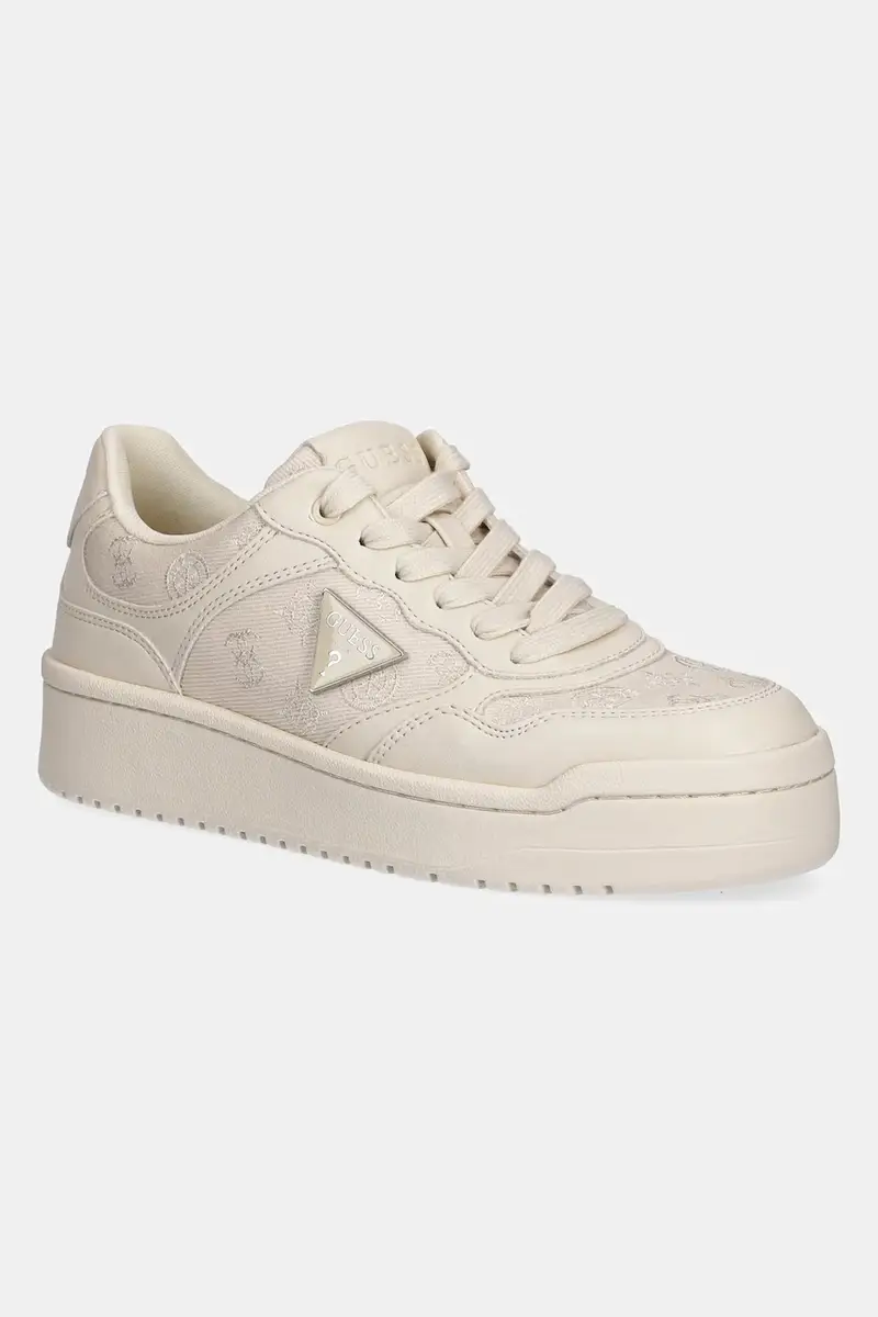 Guess sneakers MIRAM7 donna colore beige FLTMR7 FAL12