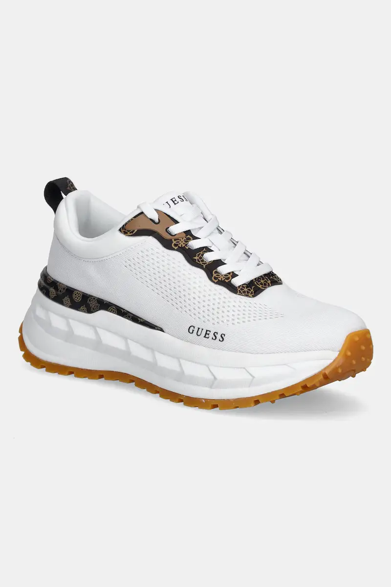 Guess sneakers RUNIT2 donna colore bianco FLTRT2 FAB12