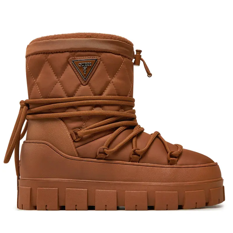 Guess Stivali da neve Uniques FLFUNI FAB10 Marrone