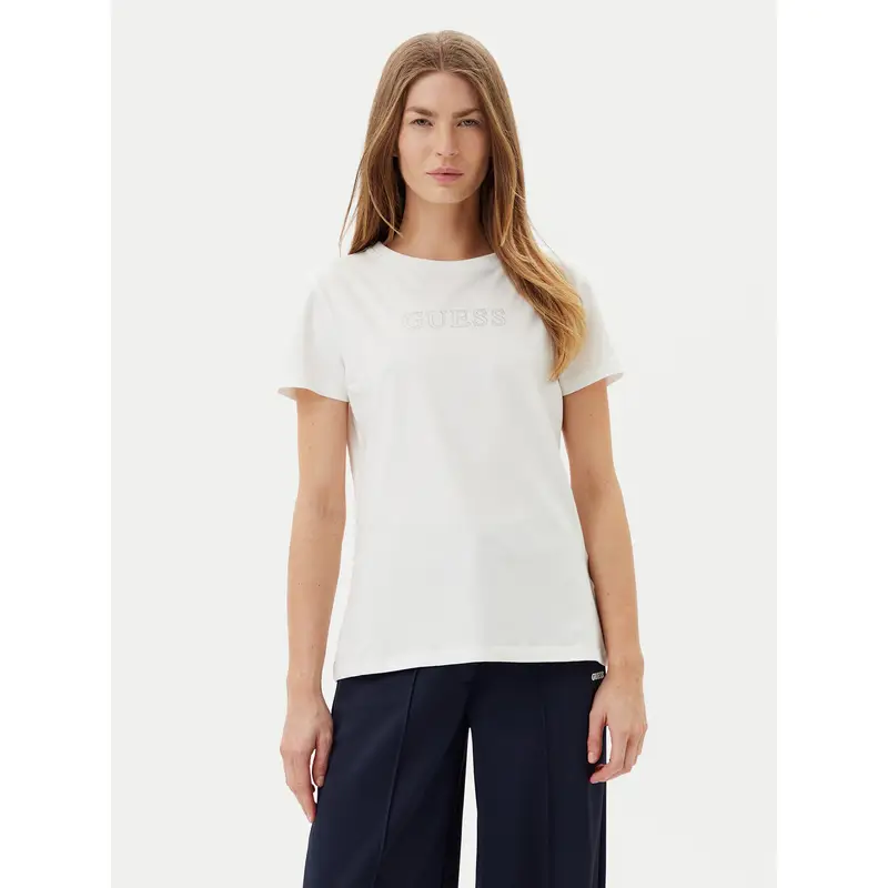 Guess T-shirt Bianco 3884832