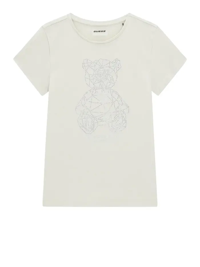 guess t-shirt romy da donna - bianco