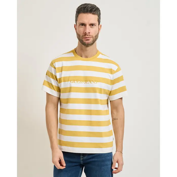 Guess Jeans T-shirt M4YI84 K9XF1 Giallo Regular Fit