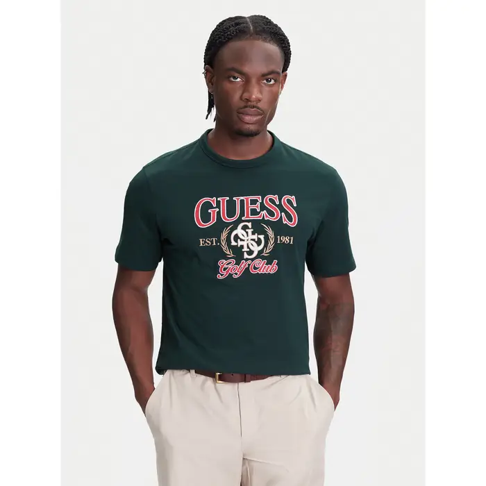 T-shirt M5YI22 K8FQ4 Verde Regular Fit