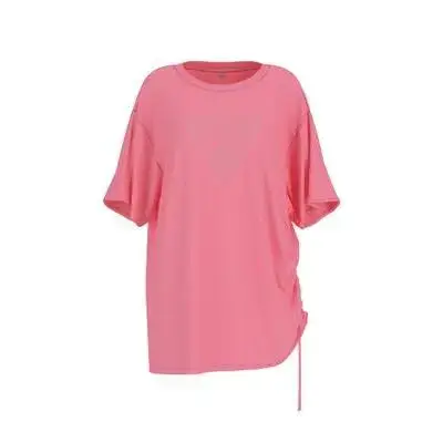 Guess T-shirt maxi donna Strass Triangle