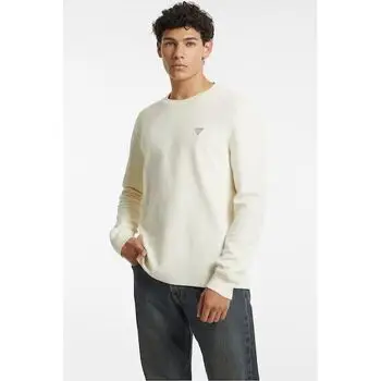 T-shirt & Polo Guess M4BI77 KCII1 - LS MINI TRIANGLE-G053 SANDY SHORE Beige