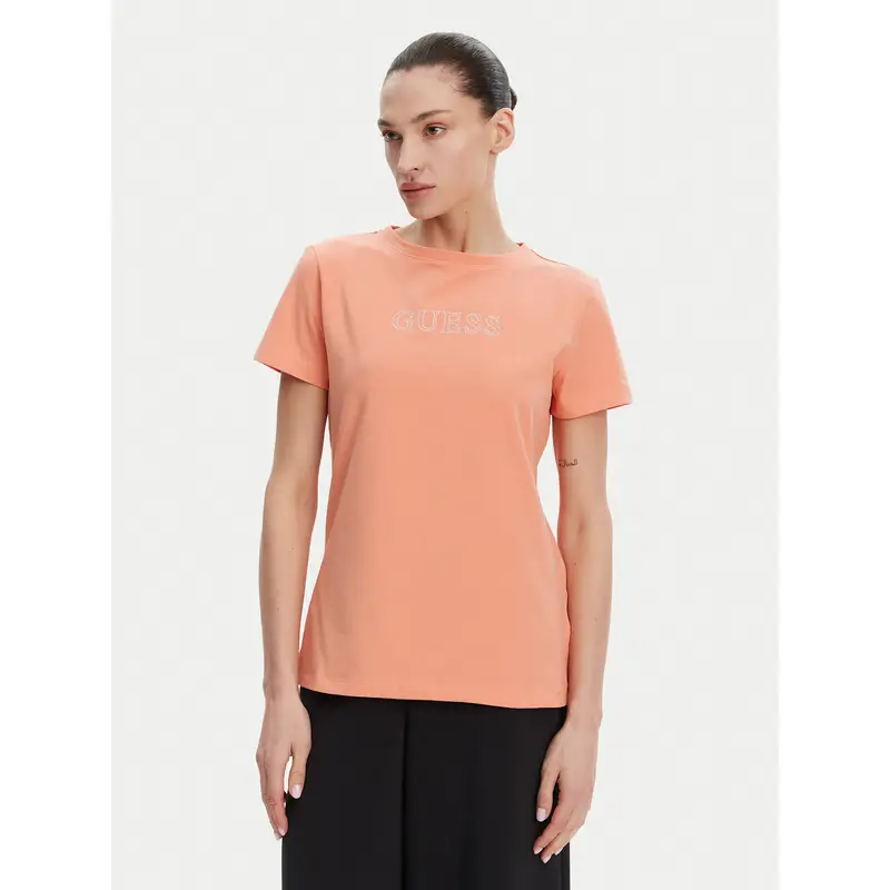 Guess T-shirt Arancione 4164989