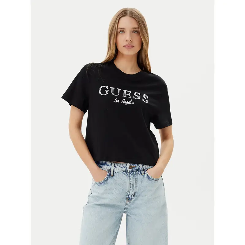 Guess T-shirt Nero 3962157