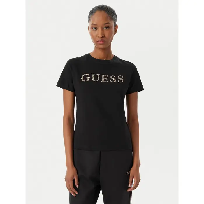Guess T-shirt V6RI20 J1314 Nero Regular Fit