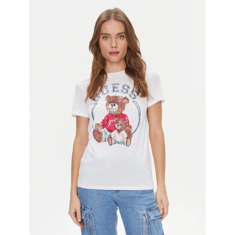 Guess T-shirt Bianco 3203590