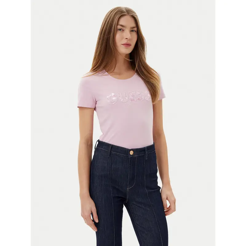 Guess T-shirt Rosa 2946376
