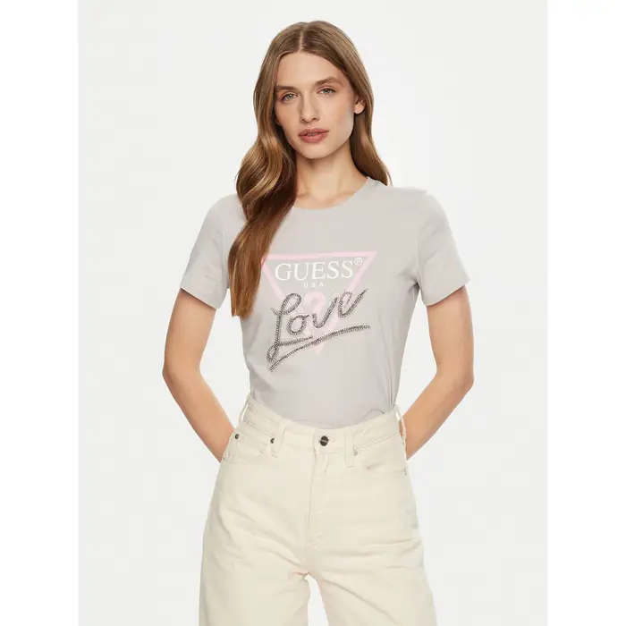 Guess T-shirt Grigio 5124744