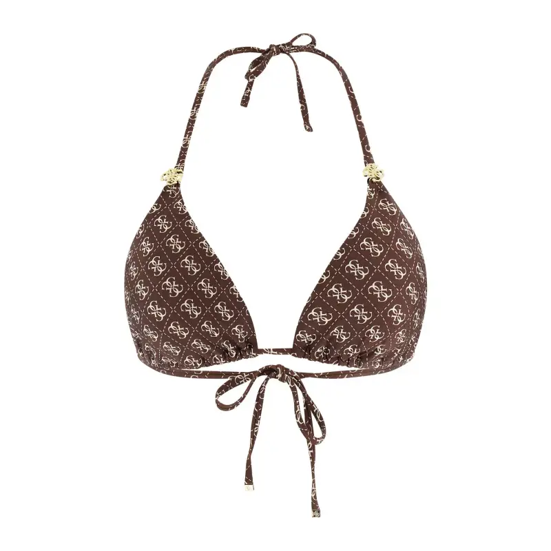 Guess Top da bikini con imbottitura removibile donna 4G