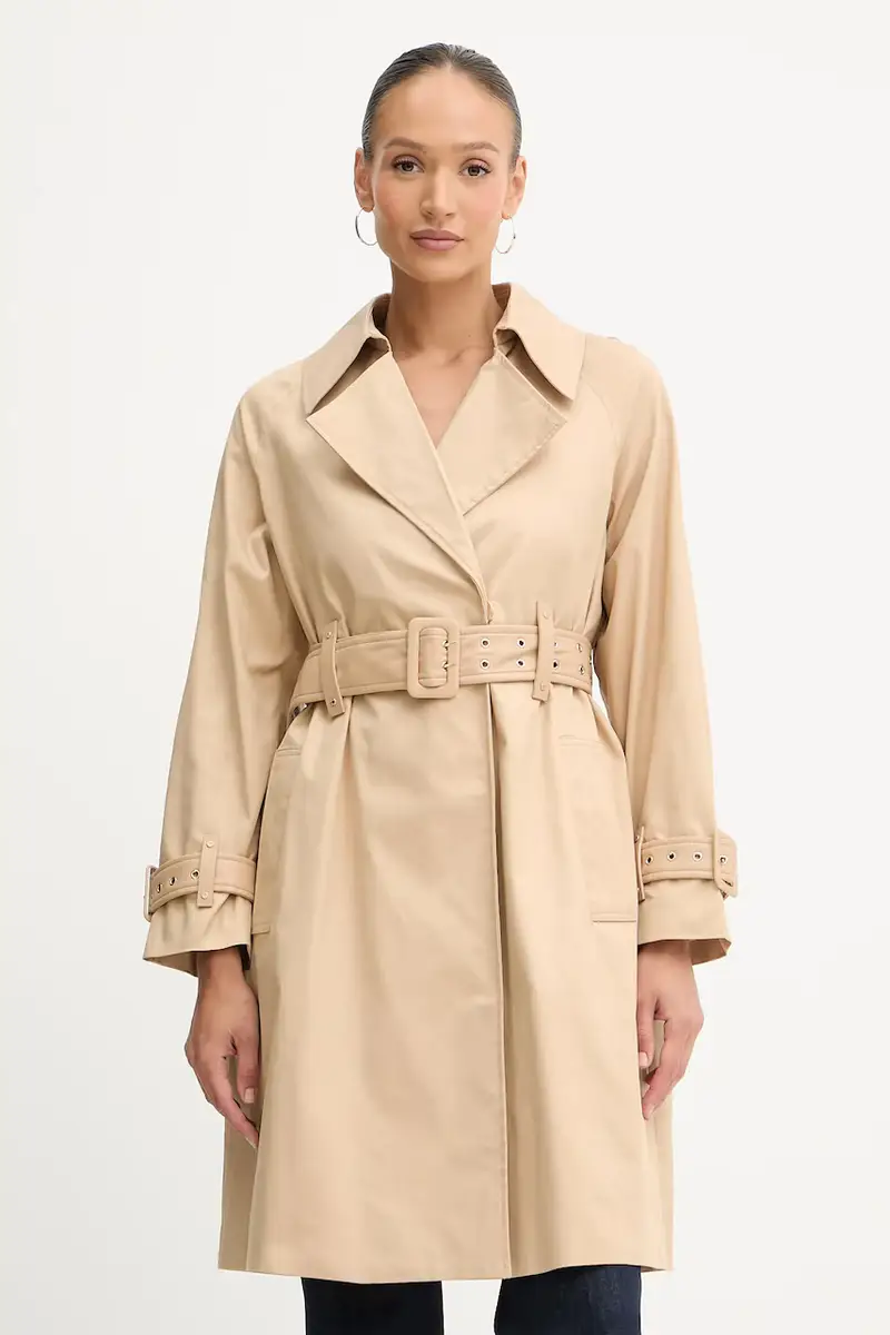 Guess trench RAPHAELLE colore beige W5YL02 WHDF1