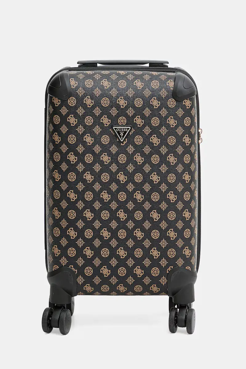 Guess valigia colore beige TWHP74 52983 Marrone