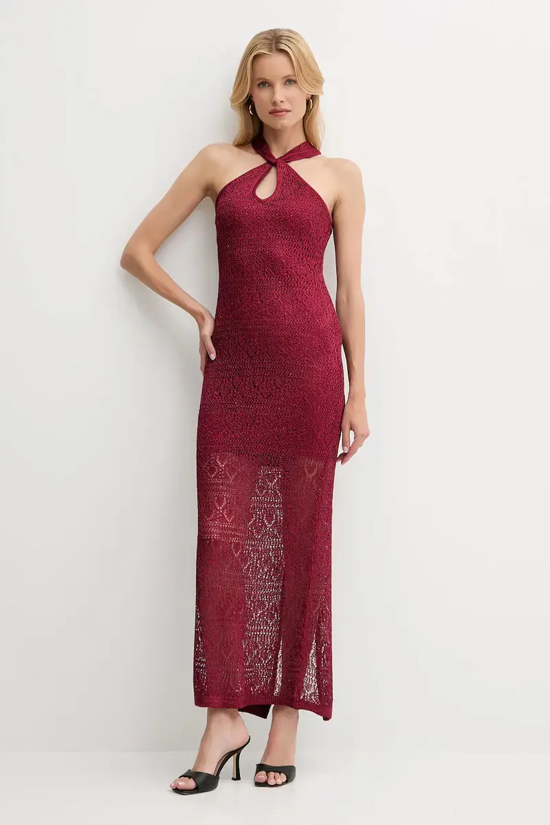 Guess vestito CYNTHIA colore rosso W5YK48 Z37G0