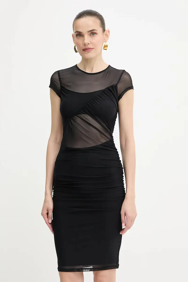 Guess vestito GRACEY colore nero W5YK66 KBAH2