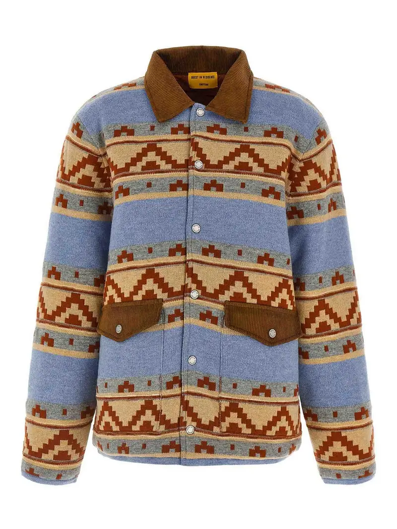 Guest in Residence Giacca dell'industria occidentale Azzurro