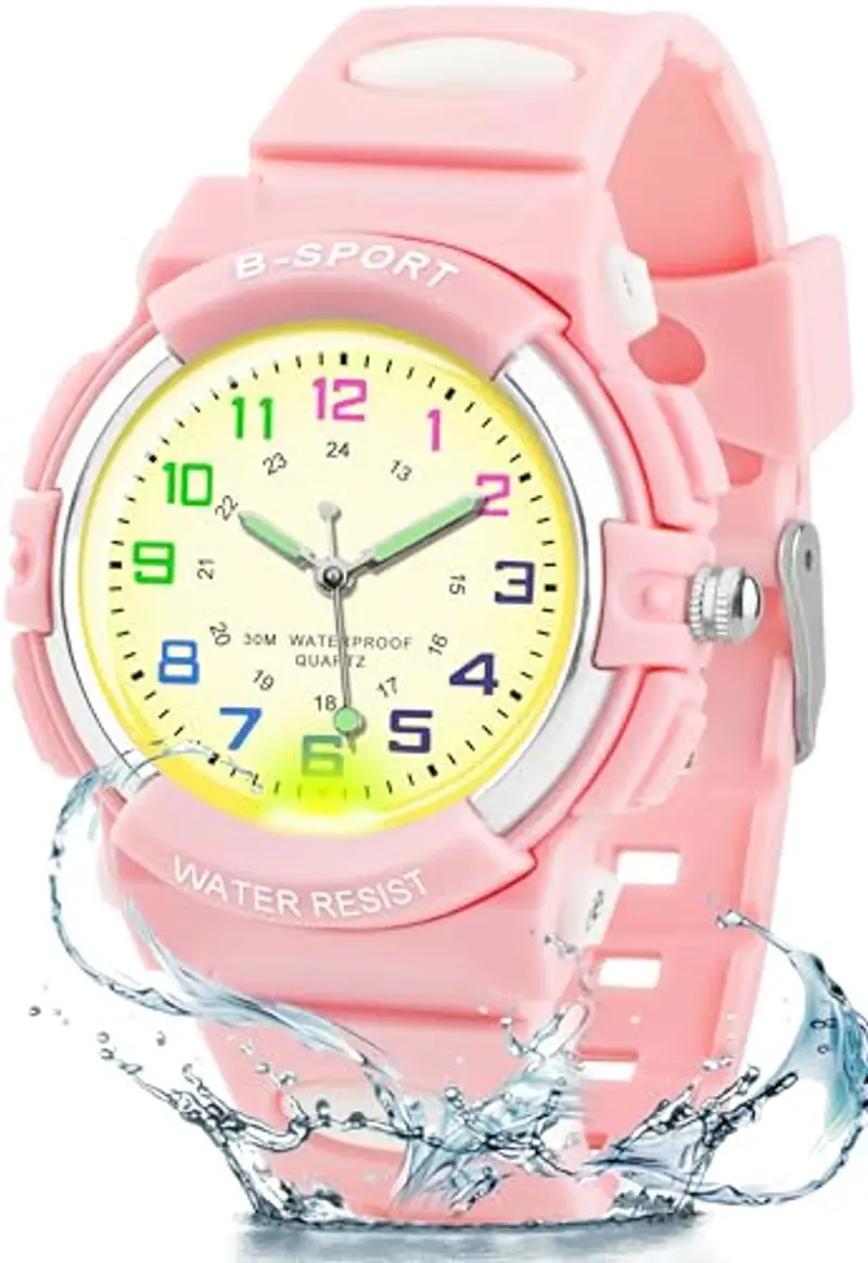 GUUMUXIN Orologi sportivi Bambino Rosa 2106285