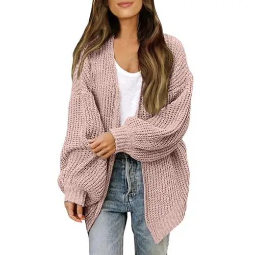 GXYANiaoy Cardigan Donna Grigio 3370093