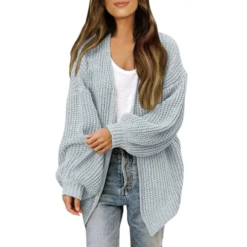 GXYANiaoy Cardigan Donna Nero 3370097