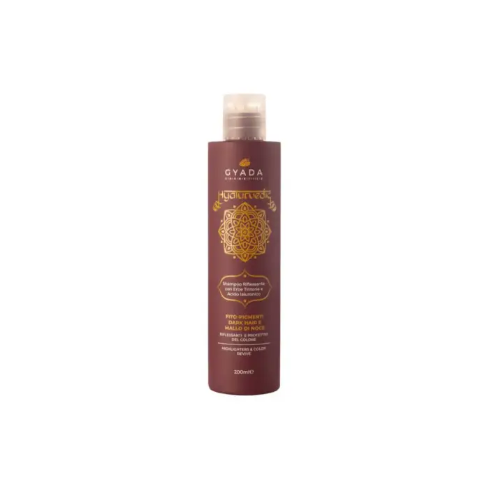 Gyada Cosmetics Hyalurvedic Shampoo Riflessante Capelli scuri 200 ml