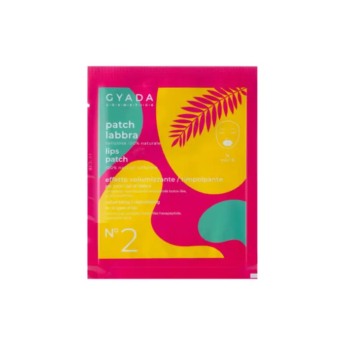 Gyada Cosmetics Patch Labbra Volumizzante Rimpolpante nr 2 5 ml