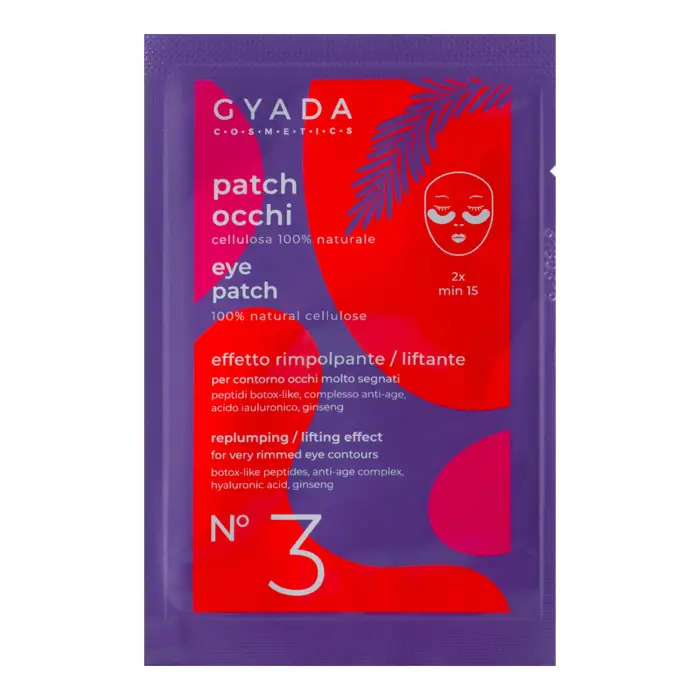 Gyada Cosmetics Patch Occhi & Labbra Patch Occhi Rimpolpanti / Effetto Lifting N 3 5ml - Maschera Contorno Occhi