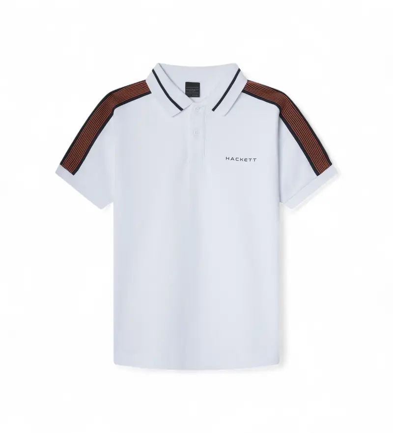 Hackett London Polo Ragazzo Bianco 4037972