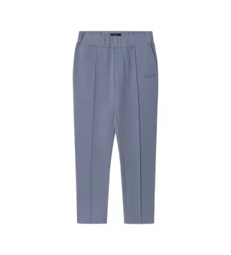 Hackett London per ragazzo HK5800031 Pantaloni da jogging interlock blu (2 años = cm), Casual, Cotone, moda per bambini