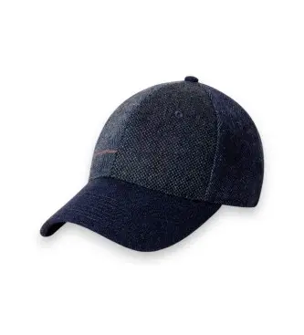 Hackett London per uomo HM0400106 Cappello Patchwork blu marino (OSFA), Casual, Classico, Poliestere, Navy