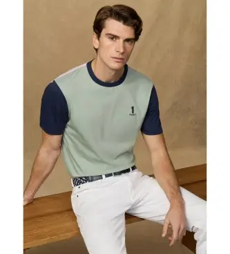 Hackett London T-shirt Uomo Verde 4580835
